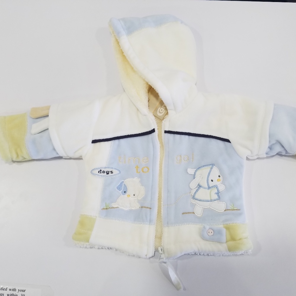 Brand New! Cozy Baby Jacket  Great for Easter!